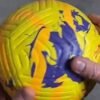 NIKE CU8047720 Academy Recreational Soccer Ball Unisex YellowViolet Size 4