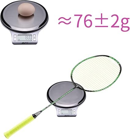 61LdiSJqzfL._AC_SX425_.jpg 4Pack UltraLightweight Graphite Badminton Rackets HighElasticity Graphite Shaft Frame