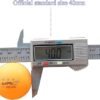 MAPOL 100 Counts 3Star Orange Practice Ping Pong Balls Advanced Table Tennis Balls