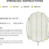 YONEX Nanoflare 001 Ability Badminton Racquet (Strung) Graphite Frame HiFlex Slim Shaft Racket BlackRed