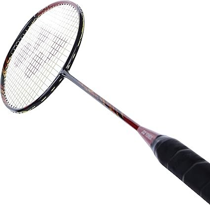 YONEX Astrox 99 Play Graphite Strung Badminton Racket with Full Racket Cover (Cherry Sunburst) for Intermediate Players 83 Grams Maximum String Tension 28lbs