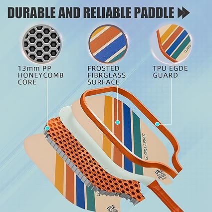 71wz8G9G1nL._AC_SX425_.jpg Pickleball Paddles Set of 2 4 Pickleball RacketsUSAPA