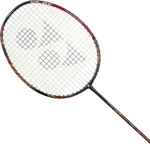 YONEX Astrox 99 Play Graphite Strung Badminton Racket with Full Racket Cover (Cherry Sunburst) for Intermediate Players 83 Grams Maximum String Tension 28lbs