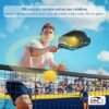 Pickleball Paddles Set of 24 USAPA Approved 99.99 Carbon Fiber Surface